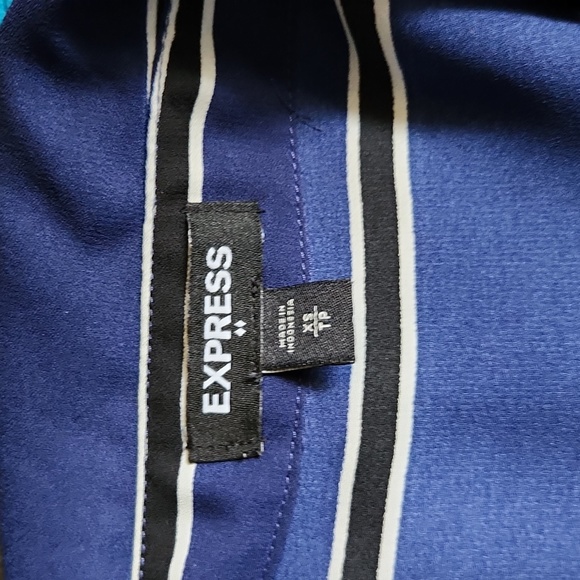 Blue Striped Blouse - Picture 2 of 2